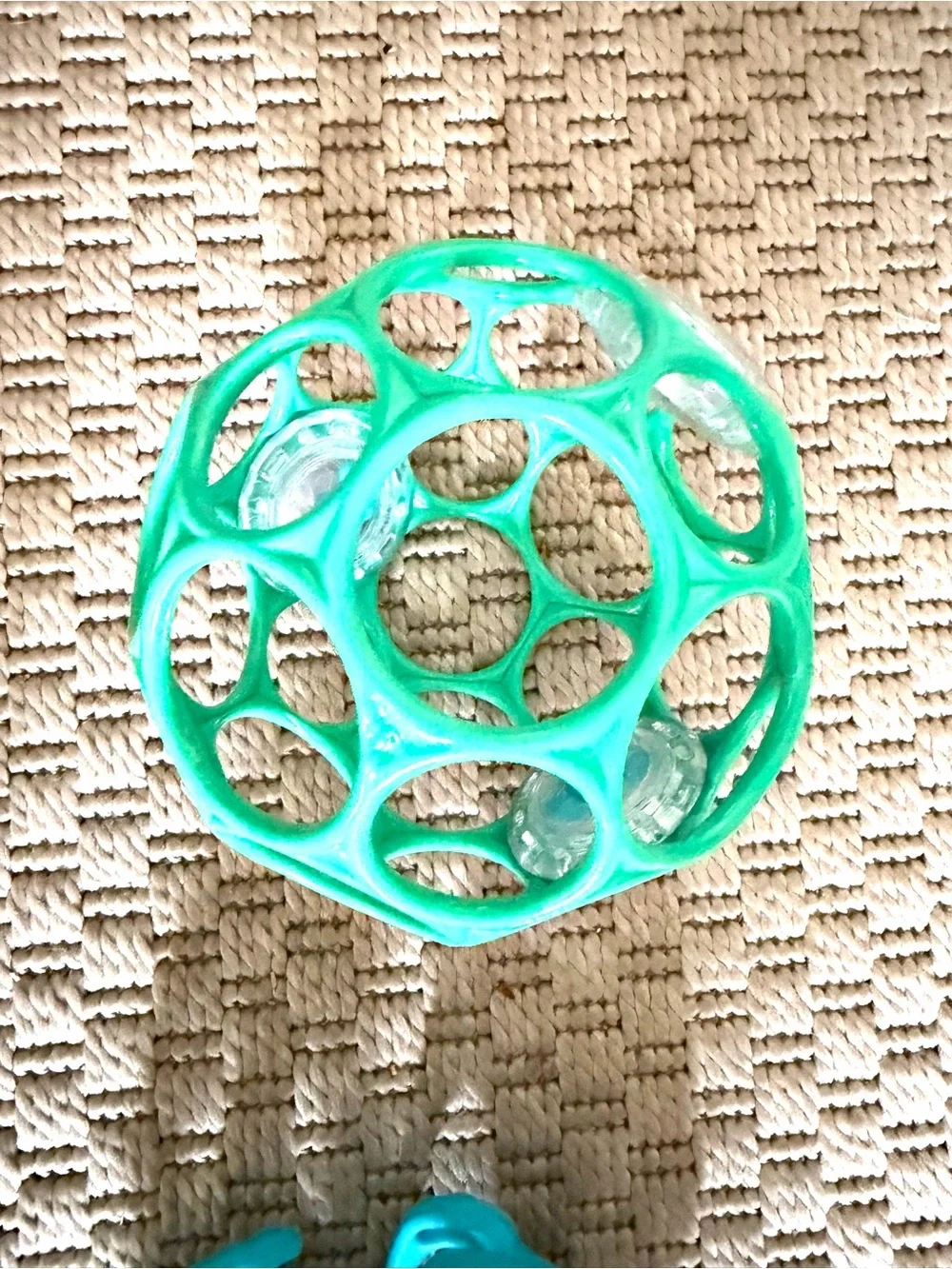 Baby Sensory Toy Lot 5pc Oball Nuby Rattle Teether Infant Fine Motor Grasp Toys